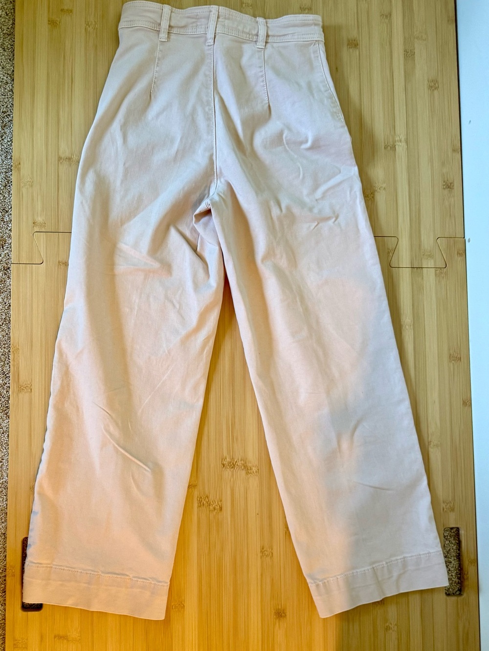 Pale Pink Marine Layer Cotton Pants